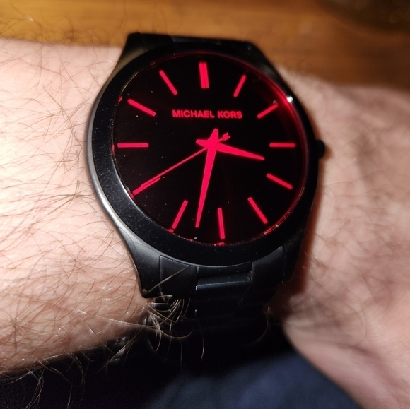 COPY - Michael Kors Slim  Runway Men's Dress Wrist Watch - Picture 4 of 6